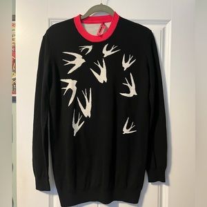McQ Bird Print Sweater